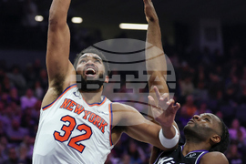 Knicks Kings Basketball