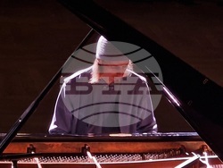 Концерт на монах Авел в зала „България“, София, 13 януари 2025 г., снимка – Даниел Димитров/БТА