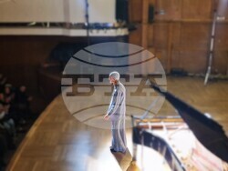 Концерт на монах Авел в зала „България“, София, 13 януари 2025 г., снимка – Даниел Димитров/БТА