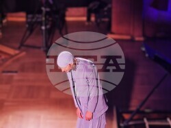 Концерт на монах Авел в зала „България“, София, 13 януари 2025 г., снимка – Даниел Димитров/БТА