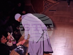 Концерт на монах Авел в зала „България“, София, 13 януари 2025 г., снимка – Даниел Димитров/БТА