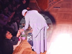 Концерт на монах Авел в зала „България“, София, 13 януари 2025 г., снимка – Даниел Димитров/БТА