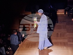 Концерт на монах Авел в зала „България“, София, 13 януари 2025 г., снимка – Даниел Димитров/БТА