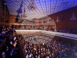 Концерт на монах Авел в зала „България“, София, 13 януари 2025 г., снимка – Даниел Димитров/БТА