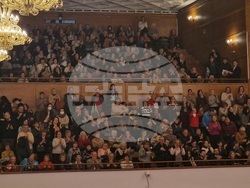 Концерт на монах Авел в зала „България“, София, 13 януари 2025 г., снимка – Даниел Димитров/БТА