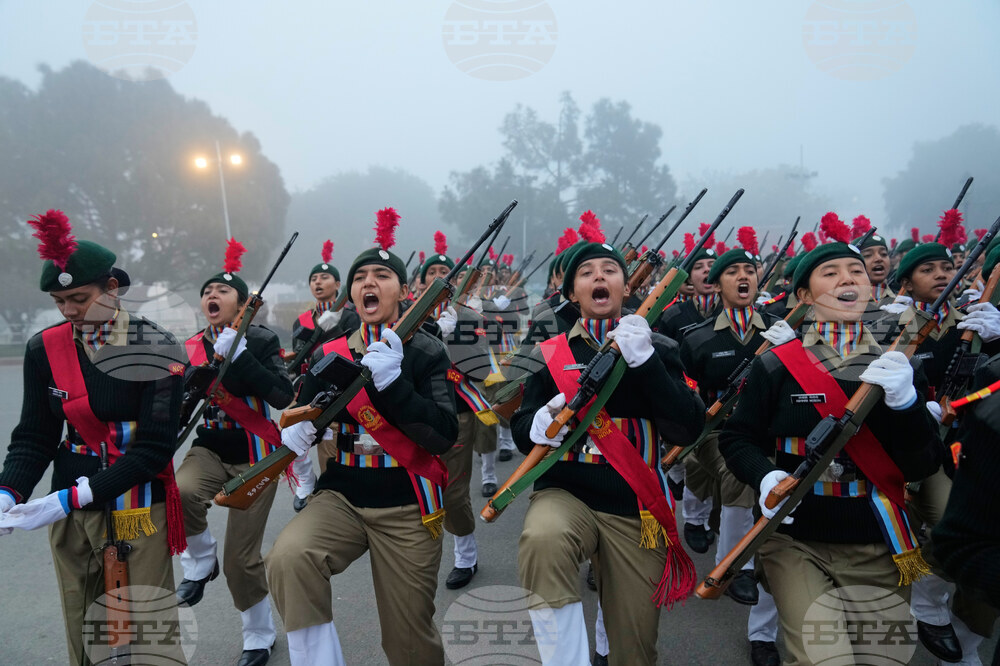 India Republic Day Rehearsal