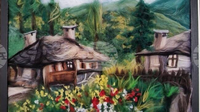 Изложбата „Живопис от вълна“ на художничката Весела Георгиева ще бъде открита в троянската галерия „Серякова къща“ на 29 януари