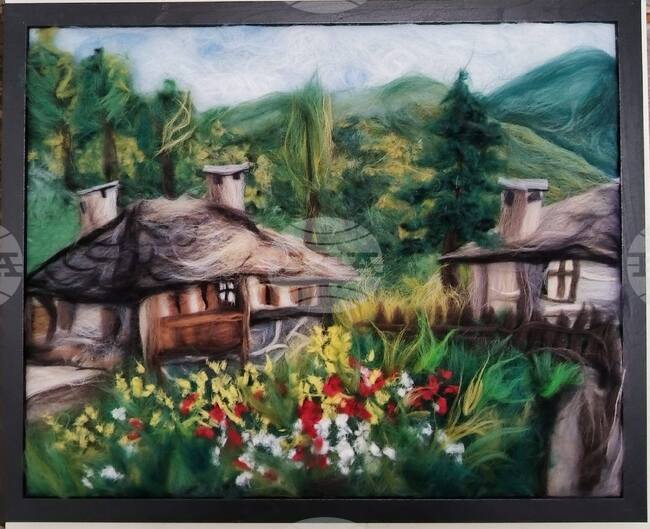 Изложбата „Живопис от вълна“ на художничката Весела Георгиева ще бъде открита в троянската галерия „Серякова къща“ на 29 януари