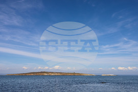 Созопол - острови св. Иван и св. Петър - изглед