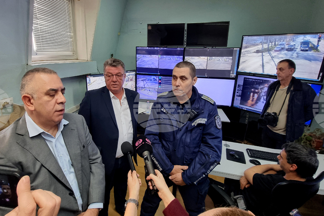 Общината в Сливен представи нов софтуер за видеонаблюдение