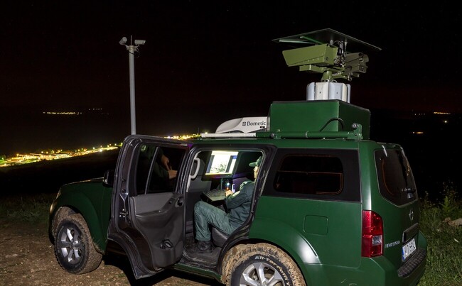 ГД „Гранична полиция“: Гранични полицаи откриха с термовизионна камера мъж, издирван за грабеж в Кюстендил