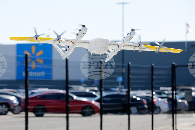 Wing and Walmart Drone Delivery Launch in Houston