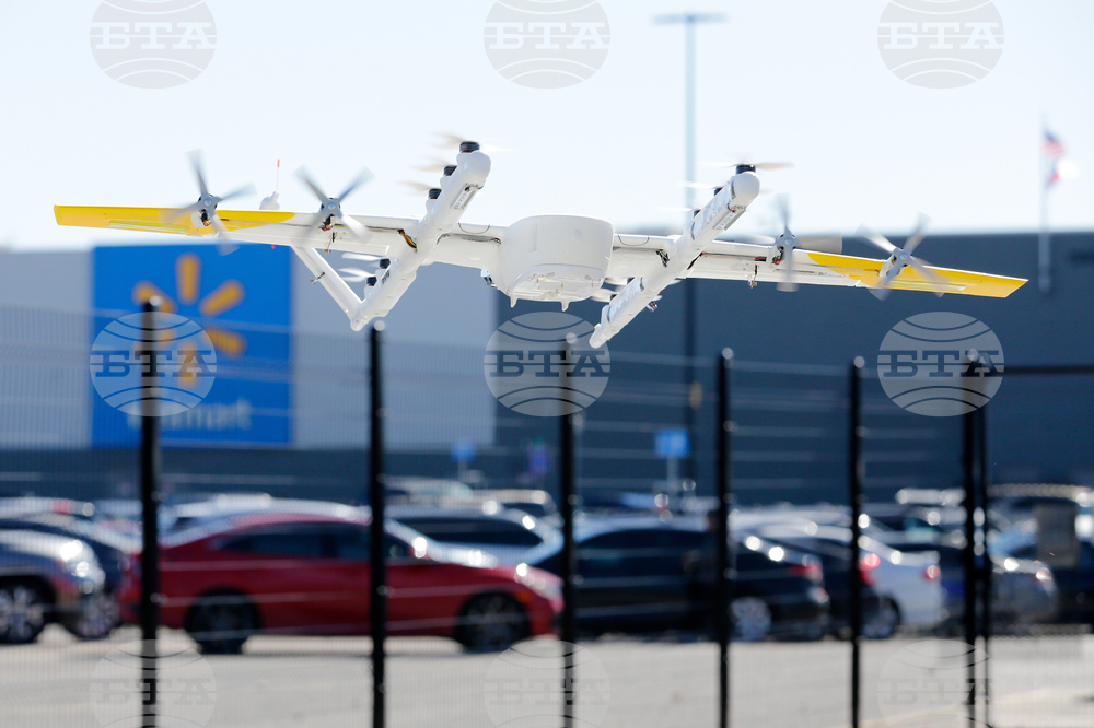 Wing and Walmart Drone Delivery Launch in Houston