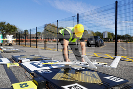 Wing and Walmart Drone Delivery Launch in Houston