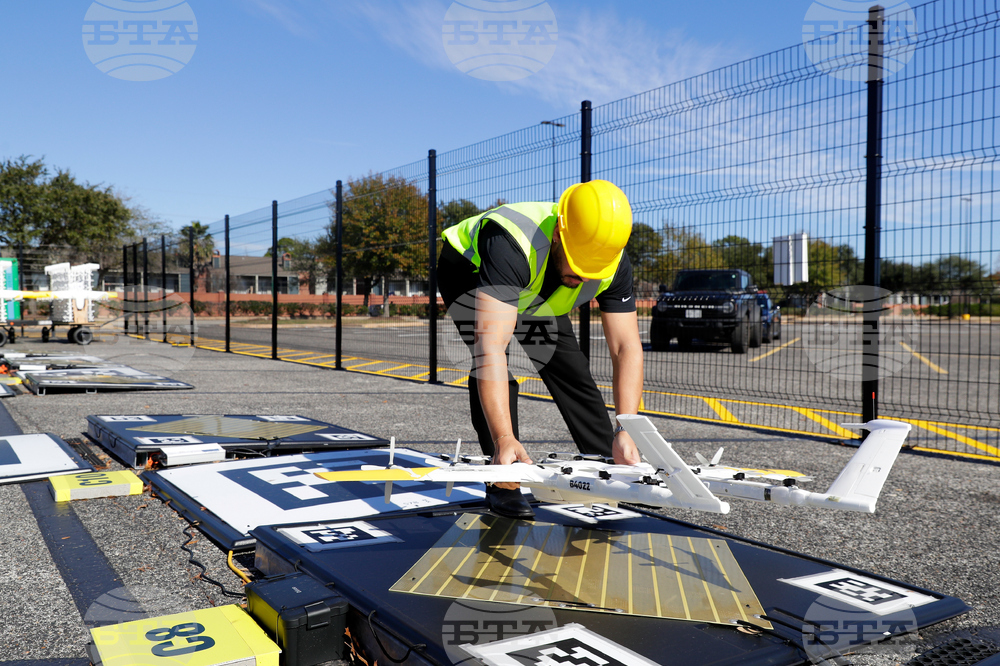 Wing and Walmart Drone Delivery Launch in Houston