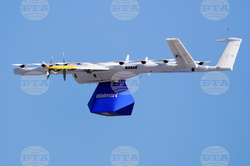 Wing and Walmart Drone Delivery Launch in Houston