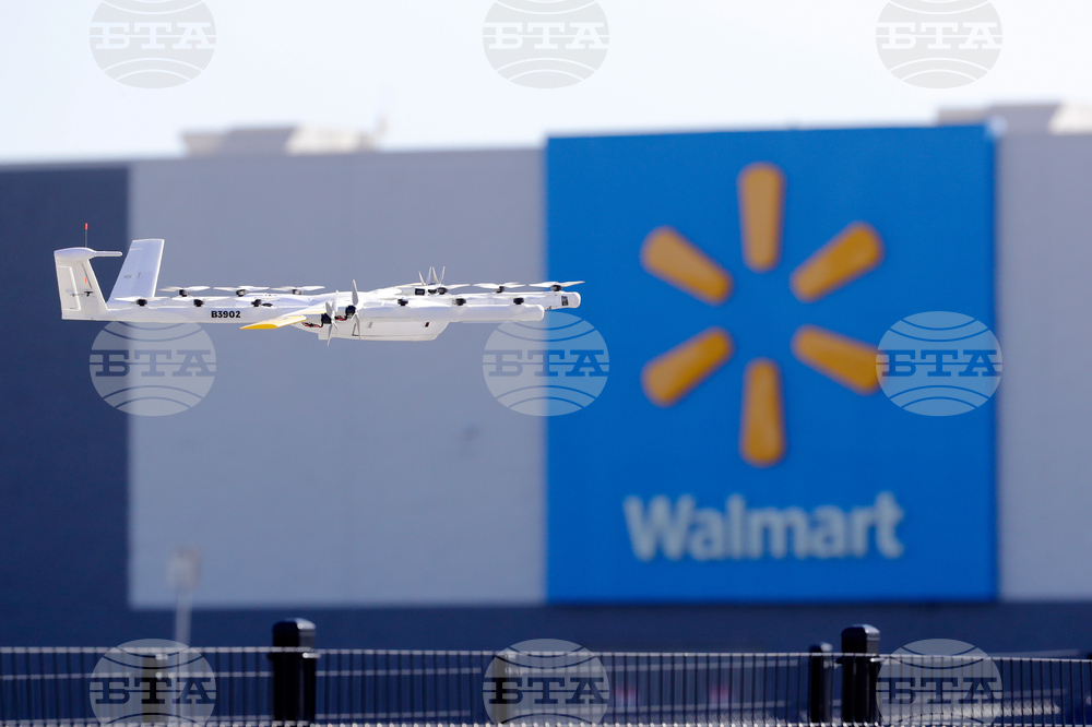 Wing and Walmart Drone Delivery Launch in Houston