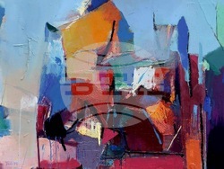 Пламен Бонев представя изложбата живопис „Бряг – безбрежност“ на 21 януари от 18:30 ч. в столичната галерия „Контраст“. Снимка: Кураторът на експозицията