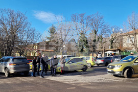 Шумен - улица - ремонтирани участъци - откриване