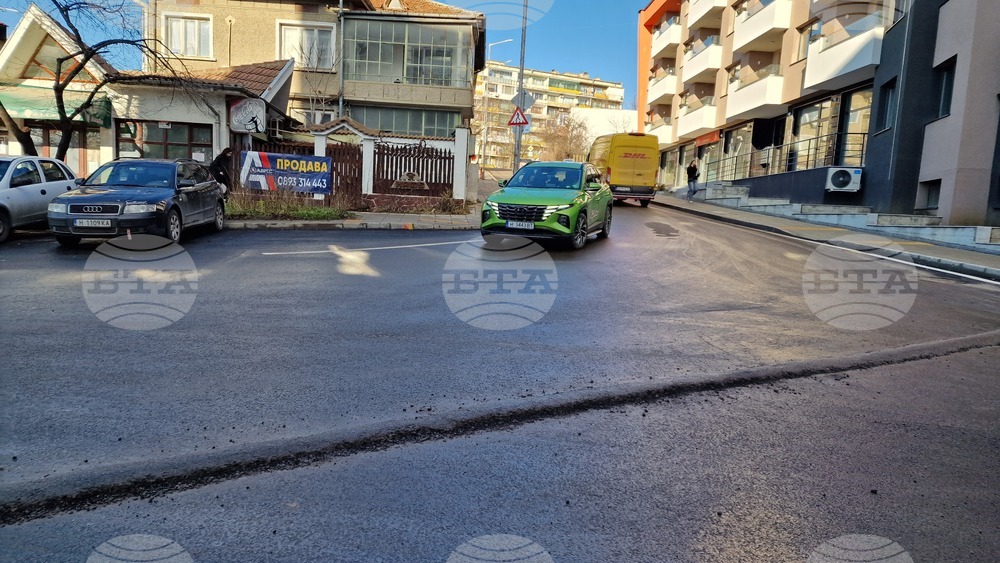 Шумен - улица - ремонтирани участъци - откриване