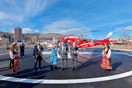 Габрово - вертолетна площадка - откриване - Гроздан Караджов