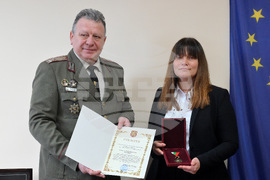 Село Георги Дамяново - кмет - Нина Петкова - отличие