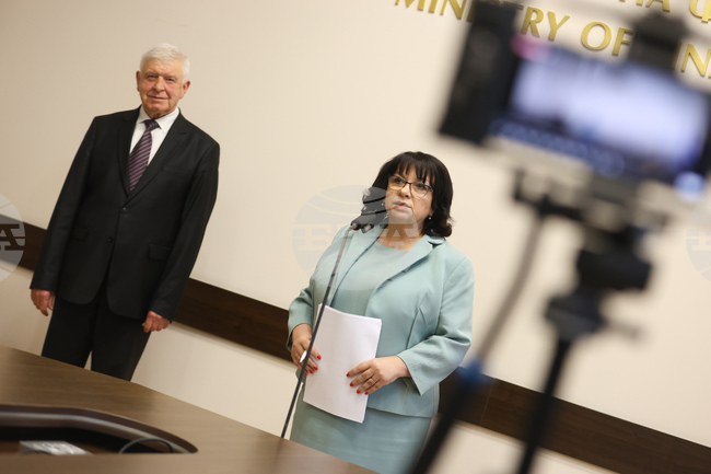 Министерство на финансите - брифинг