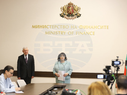 Министерство на финансите - брифинг