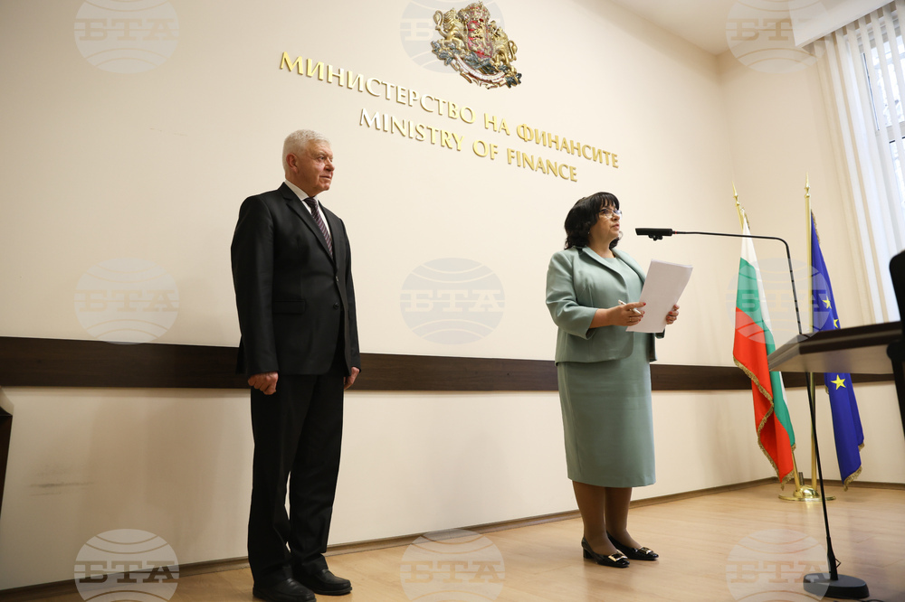 Министерство на финансите - брифинг