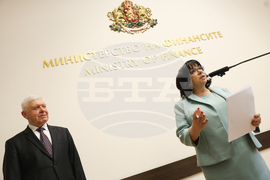 Министерство на финансите - брифинг