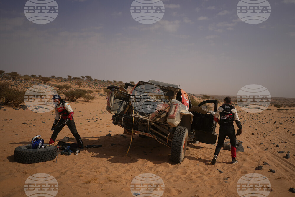 APTOPIX Saudi Arabia Dakar Rally