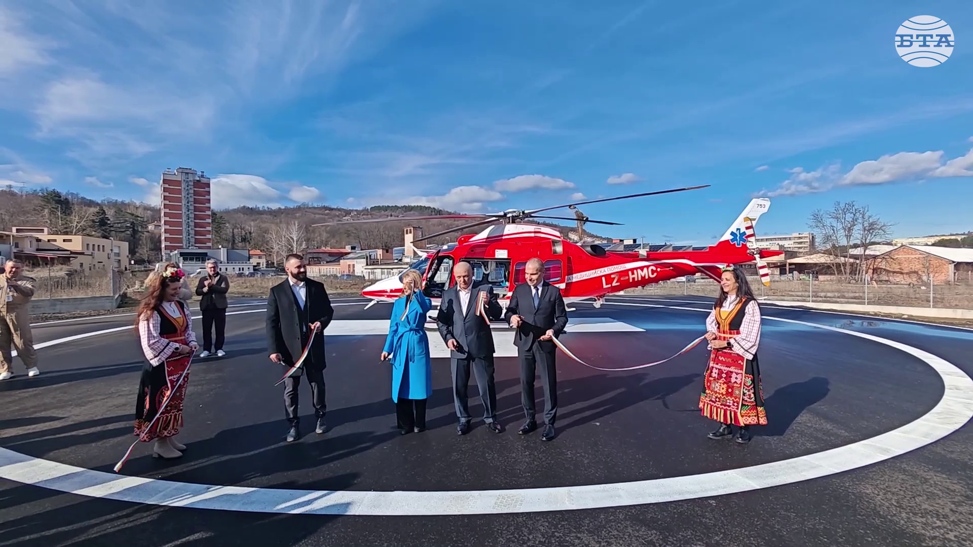 Второ болнично вертолетно летище беше открито днес в Габрово