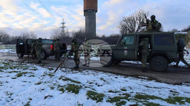 Маневрената рота на Четвърти механизиран батальон – Плевен получи оценка "Боеготов" за мисия в Косово