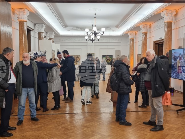 В Перник бе открита изложбата „Златю Бояджиев и обредността на Сурва“