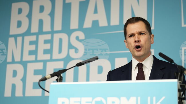 Дясната британска партия „Реформирай Обединеното кралство“ назначи бившия консерватор Робърт Дженрик за ръководител на финансовата политика