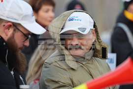 Румъния - Букурещ - синдикати в културата - протест