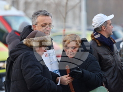 Румъния - Букурещ - синдикати в културата - протест