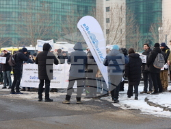 Румъния - Букурещ - синдикати в културата - протест