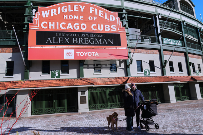 Cubs Bregman Baseball