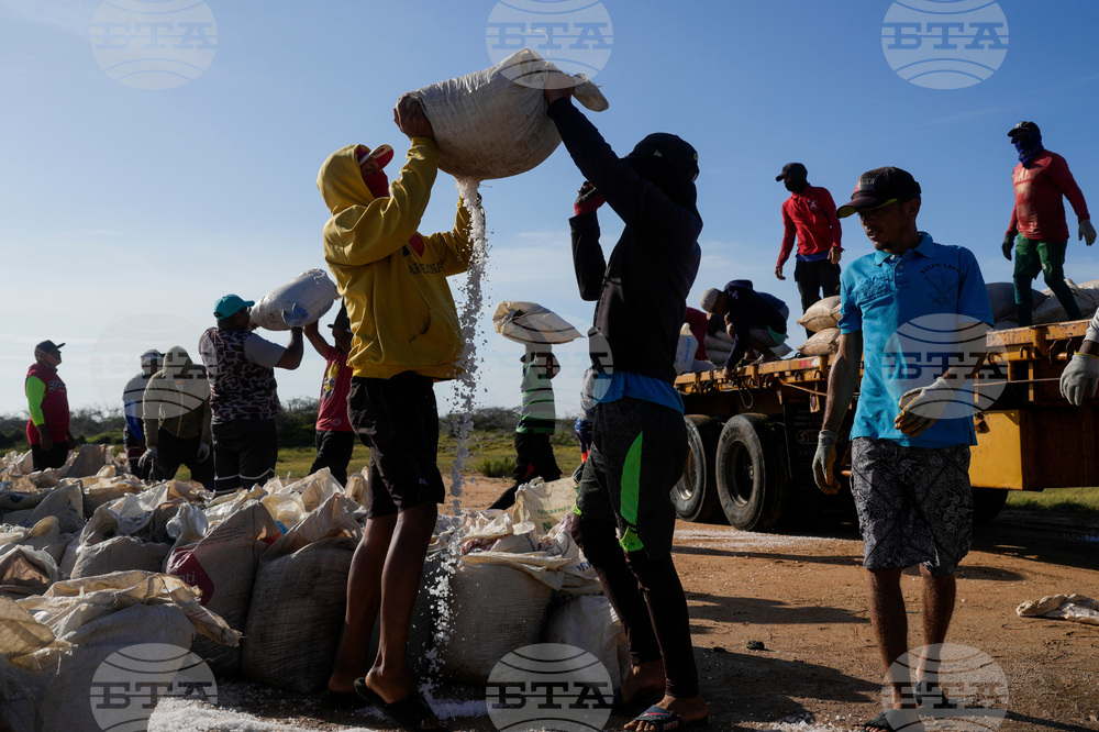 Venezuela Salt Flats