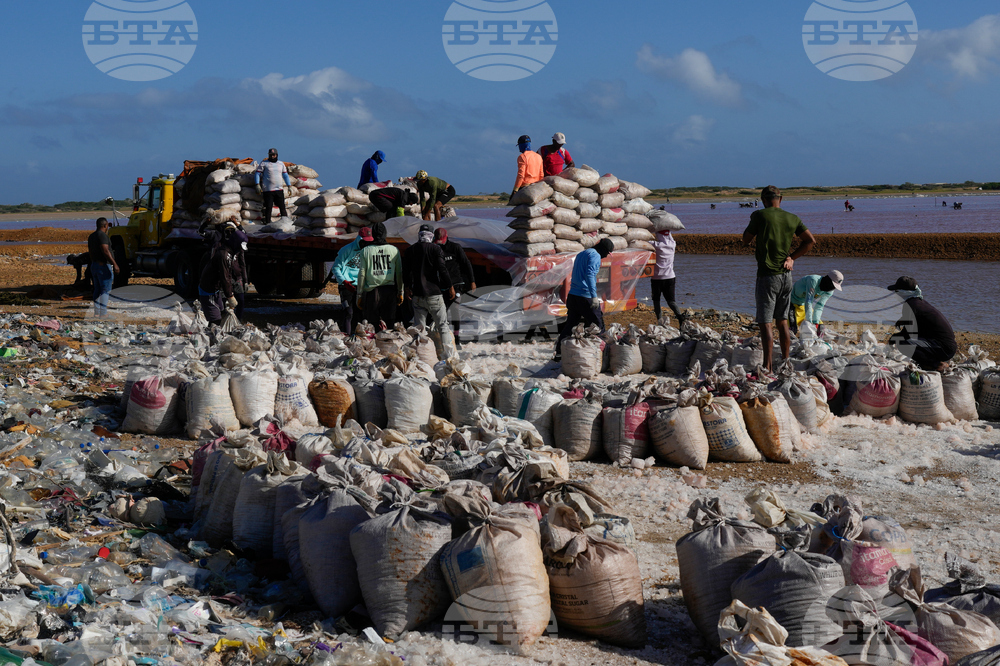 Venezuela Salt Flats