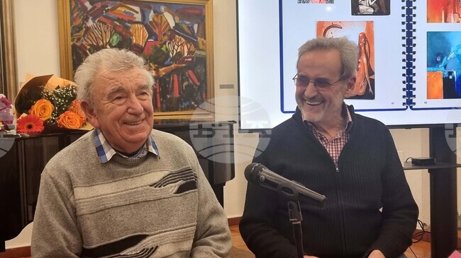 Журналистът Димитър Стойков представи книгата си, посветена на плевенски художници