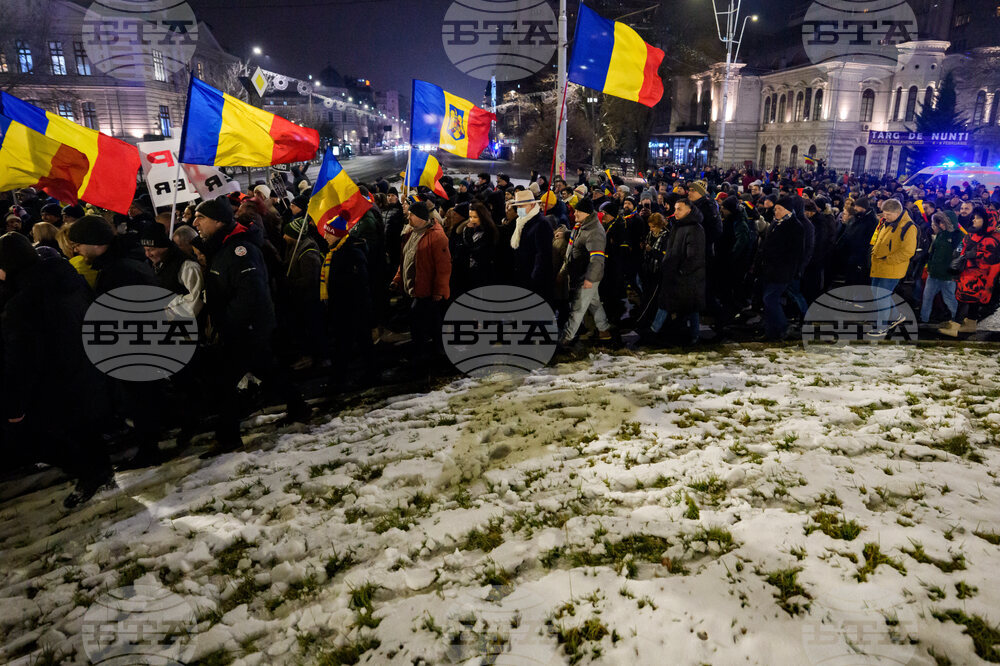 Romania Protest