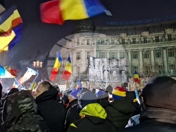 Румъния - „Консервативно действие" - протест