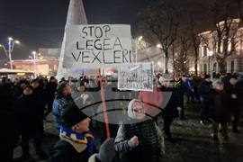 Румъния - „Консервативно действие" - протест