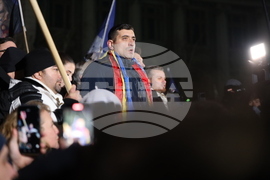 Румъния - „Консервативно действие" - протест - Джордже Симион 