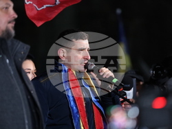 Румъния - „Консервативно действие" - протест - Джордже Симион 