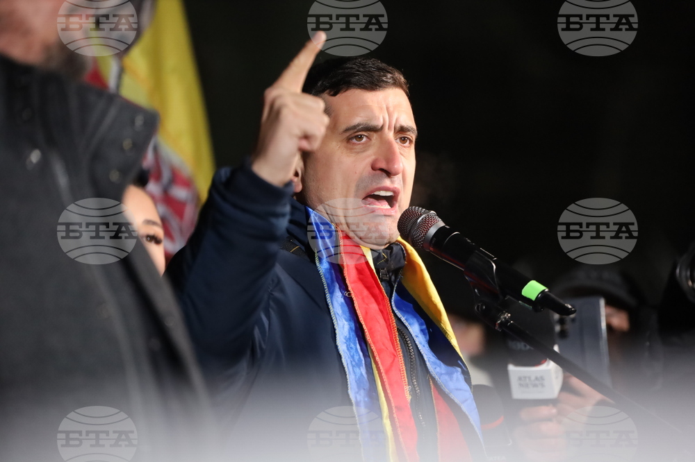 Румъния - „Консервативно действие" - протест - Джордже Симион 