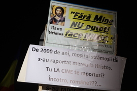 Румъния - „Консервативно действие" - протест