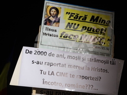 Румъния - „Консервативно действие" - протест